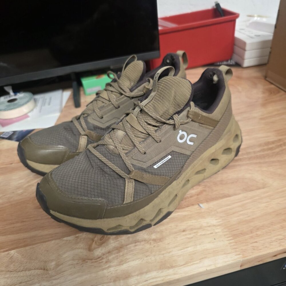 On Cloud horizon Olive Thorn Womens Size 7 Outdoors Shoes Sneakers - Picture 10 of 10